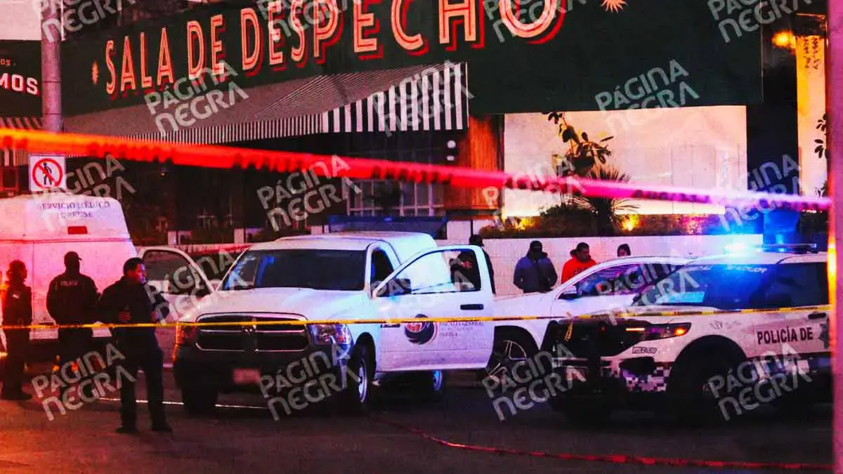 Balacera afuera de Sala de Despecho Angelópolis deja tres muertos en pleno 14 de febrero