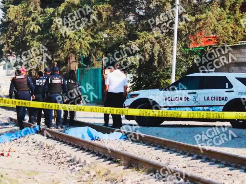 Adulto mayor murió tras ser arrollado por un tren en San Pablo Xochimehuacan, Puebla