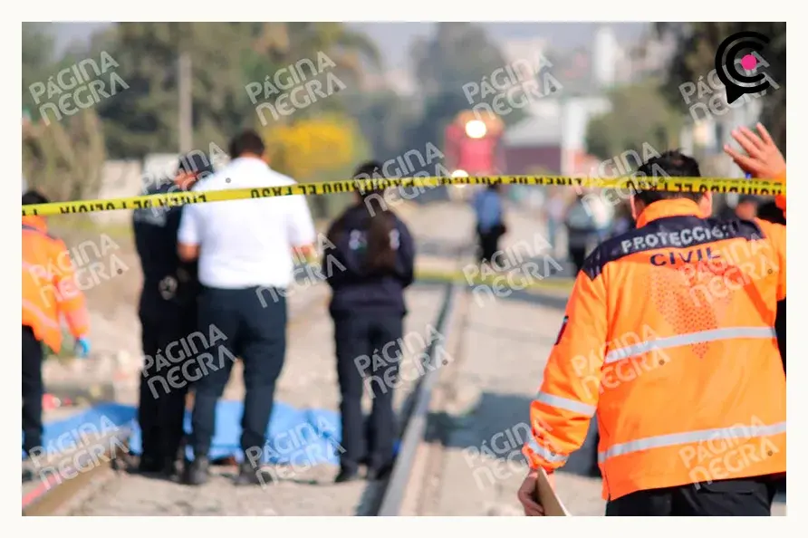 Adulto mayor murió tras ser arrollado por un tren en San Pablo Xochimehuacan, Puebla