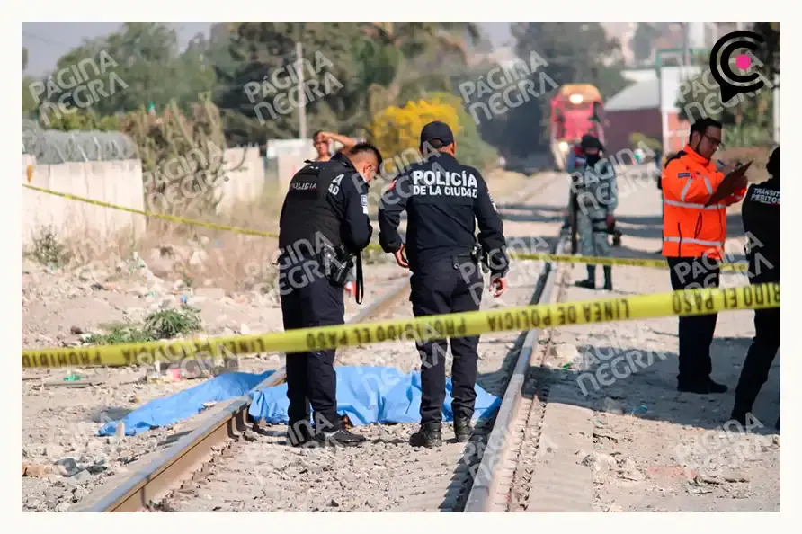 Adulto mayor murió tras ser arrollado por un tren en San Pablo Xochimehuacan, Puebla