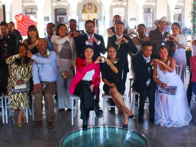 Zacatlán estuvo de manteles largos con Expo Bodas y matrimonios comunitarios 