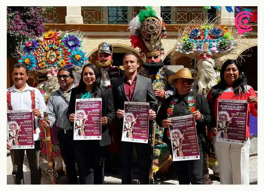 Autoridades municipales regularán uso de mosquetones en Carnaval de San Pedro Cholula 2026