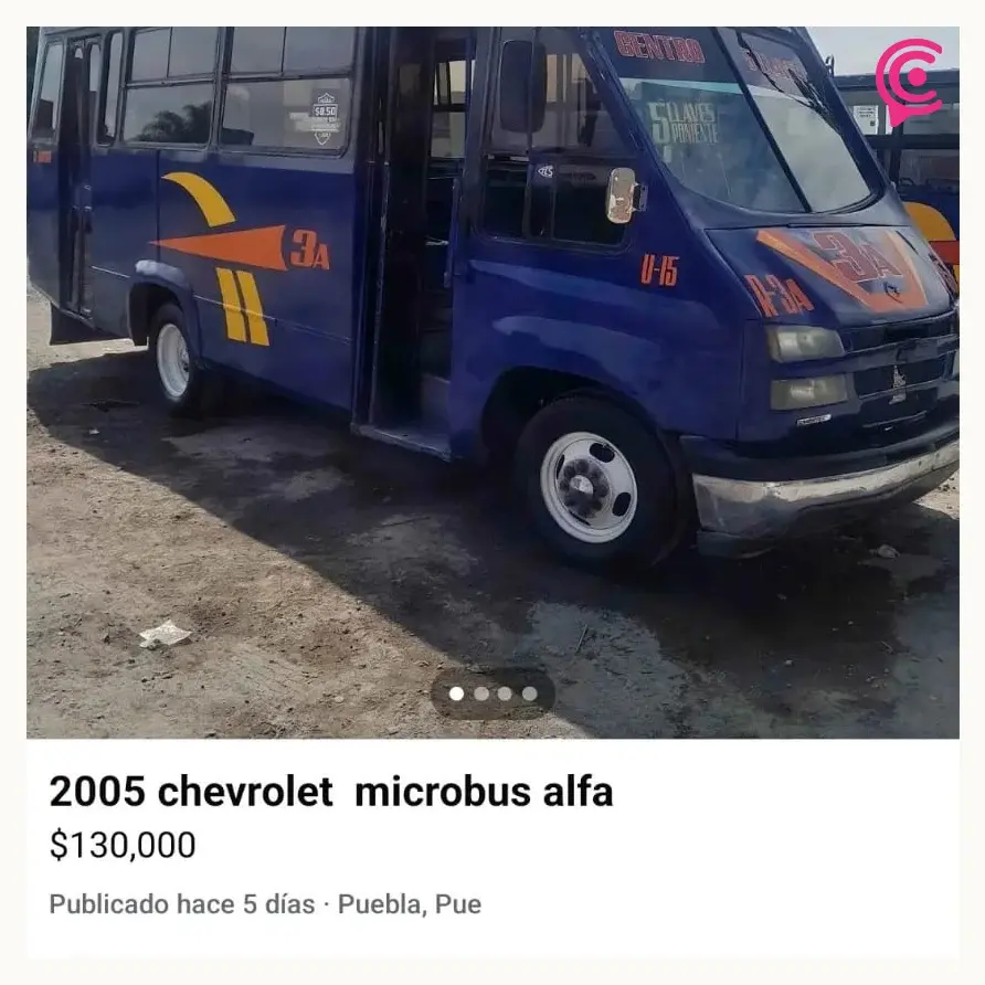 Operativos y sanciones contra transporte público en Puebla detonan venta de unidades y concesiones en Marketplace
