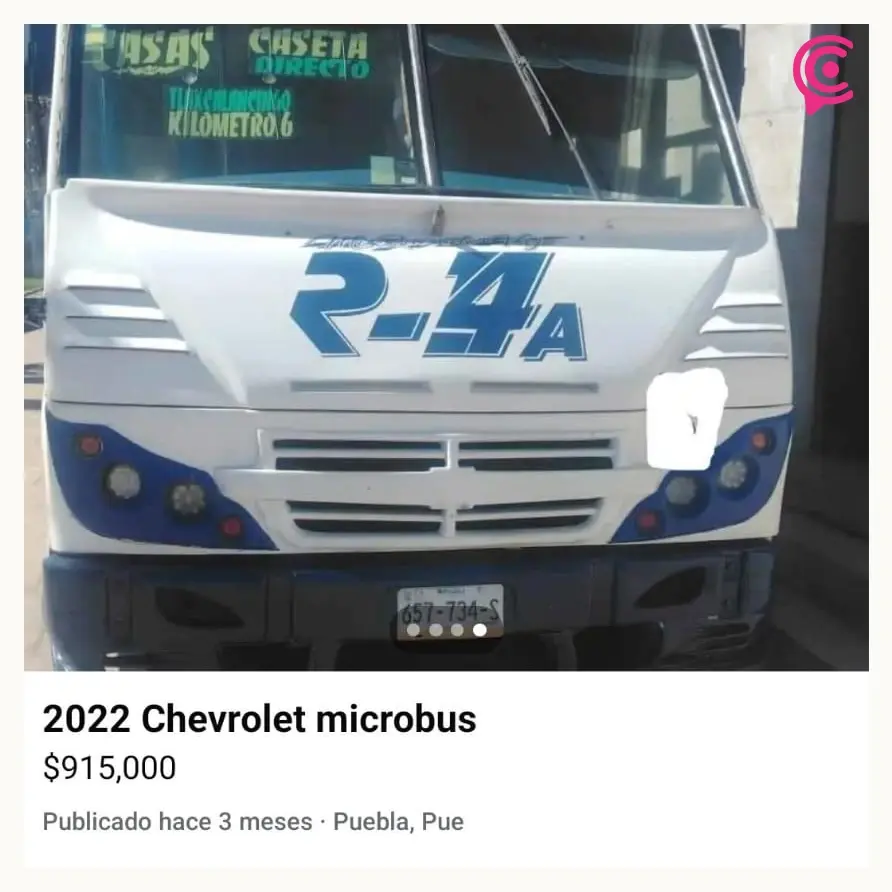 Operativos y sanciones contra transporte público en Puebla detonan venta de unidades y concesiones en Marketplace