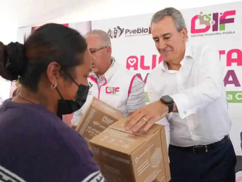 Refuerza Pepe Chedraui seguridad alimentaria con más de 2 mil despensas en Santo Tomás Chautla