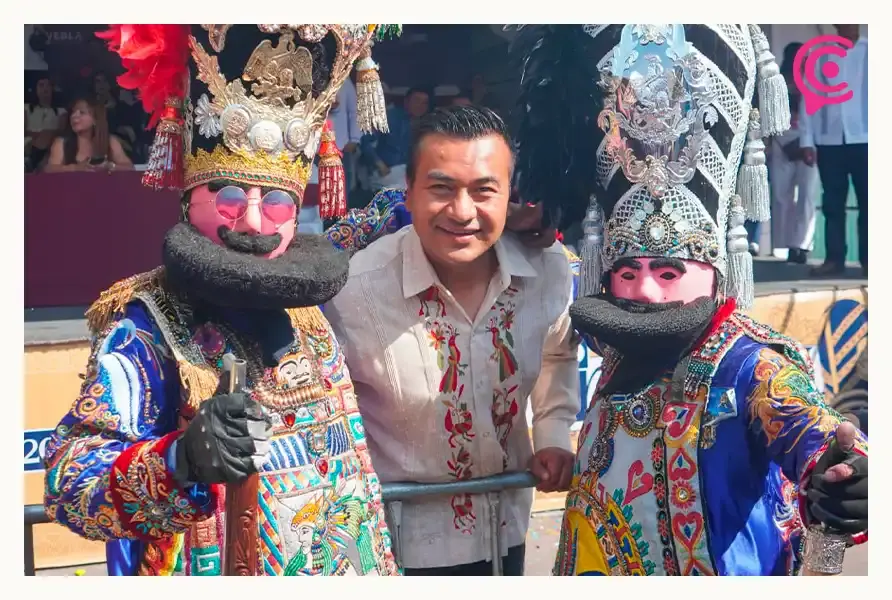Alejandro Armenta y Roberto Solís encabezan cierre del Carnaval Huejotzingo 2026