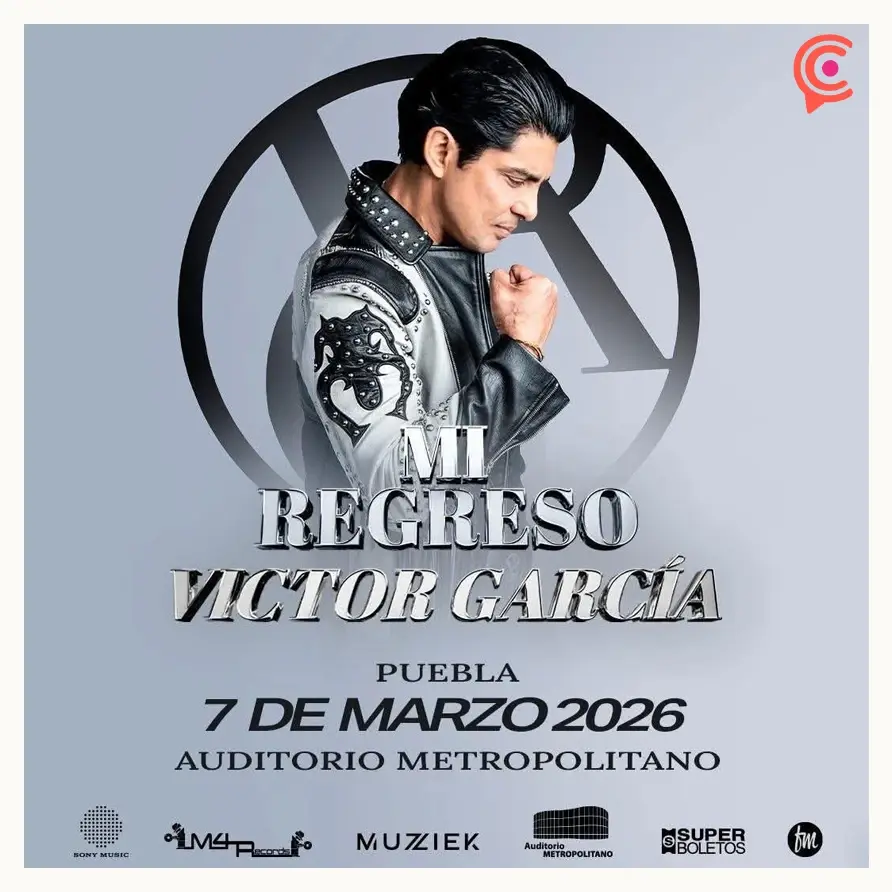 Víctor García visitó Puebla para promocionar “Mi Regreso Tour”