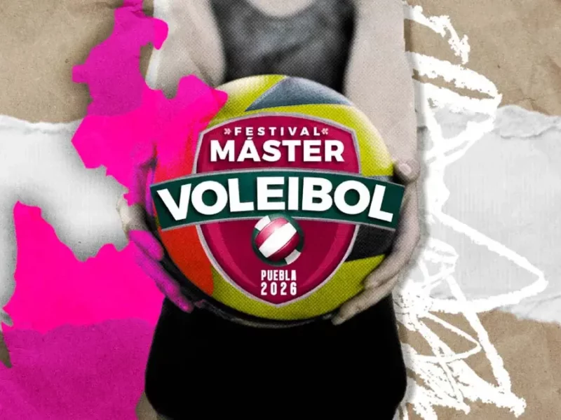 Puebla será sede del Festival Máster de Voleibol 2026