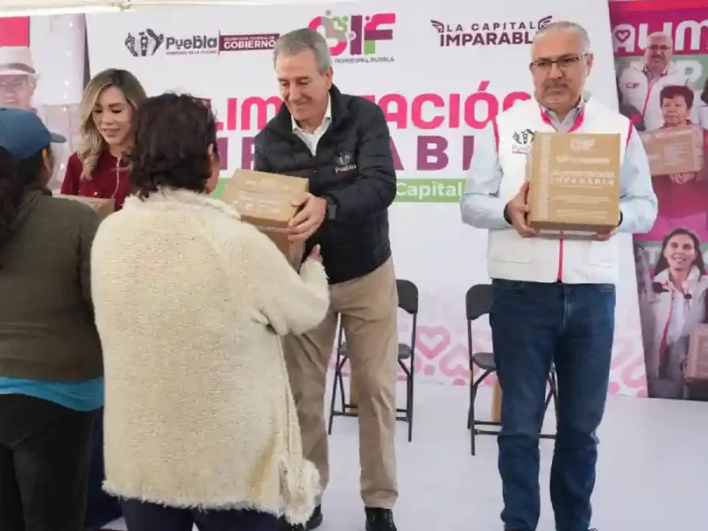 Entrega Pepe Chedraui más de 9 mil despensas en la Laguna de Chapulco
