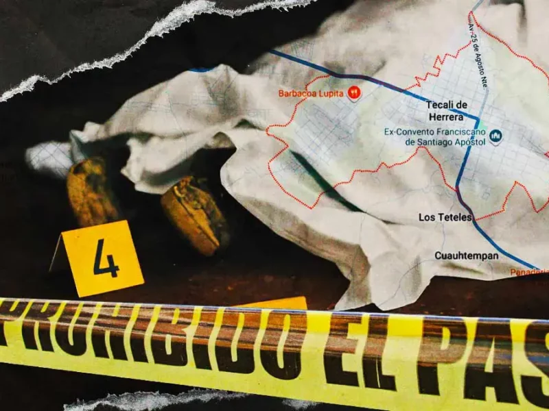 Encuentran cuerpo maniatado y en avanzado estado de descomposición en Tecali de Herrera