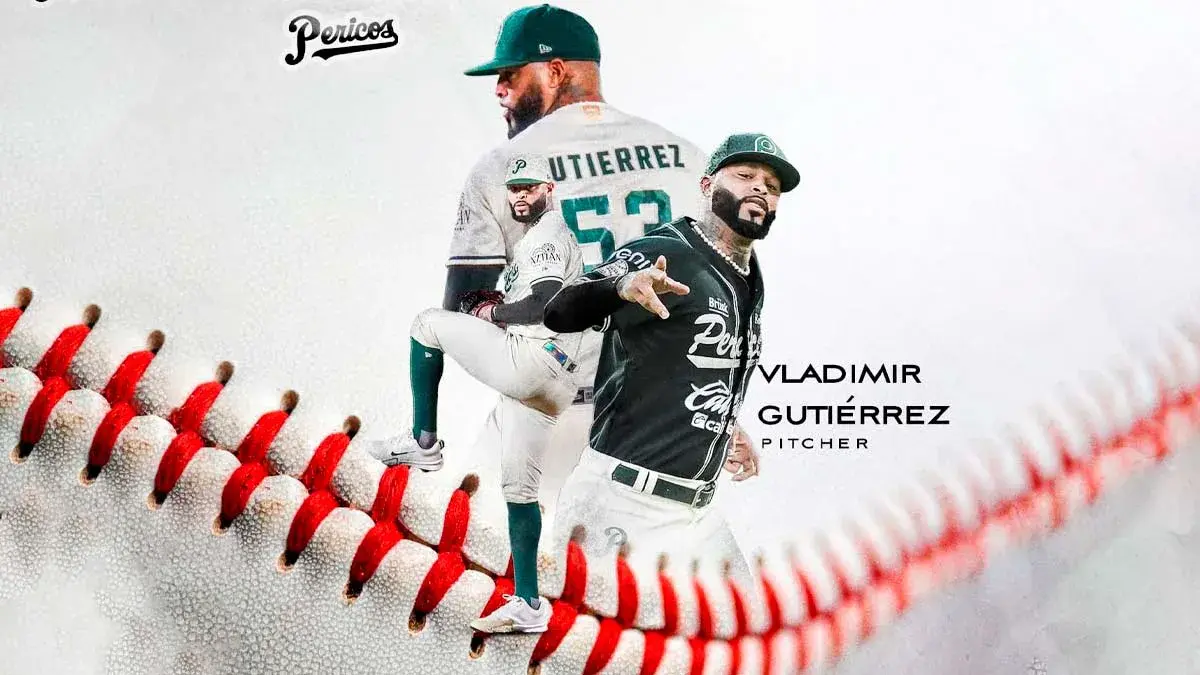 Vladimir Gutiérrez volverá a lanzar con Pericos de Puebla para la Temporada 2026