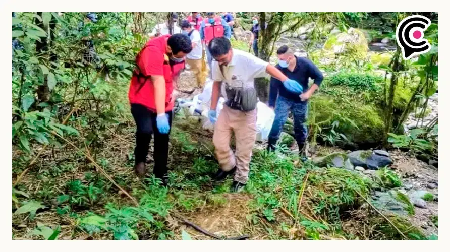Encuentran cuerpo putrefacto de hombre en río de Hueytamalco, Puebla