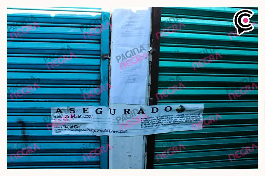 Fiscalía de Puebla realiza tercer cateo en el Mercado Morelos; comerciantes se manifiestan
