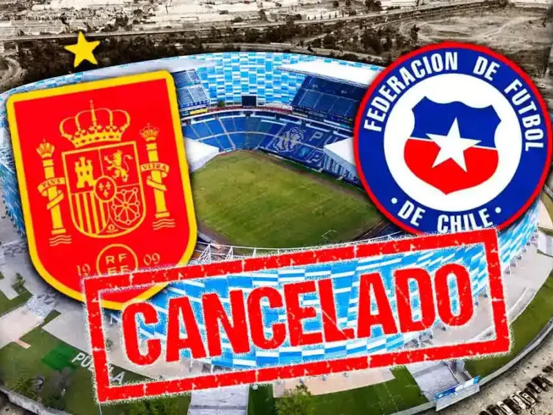 Cancelan partido amistoso entre España y Chile en el Estadio Cuauhtémoc de Puebla