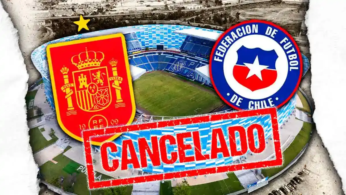 Cancelan partido amistoso entre España y Chile en el Estadio Cuauhtémoc de Puebla