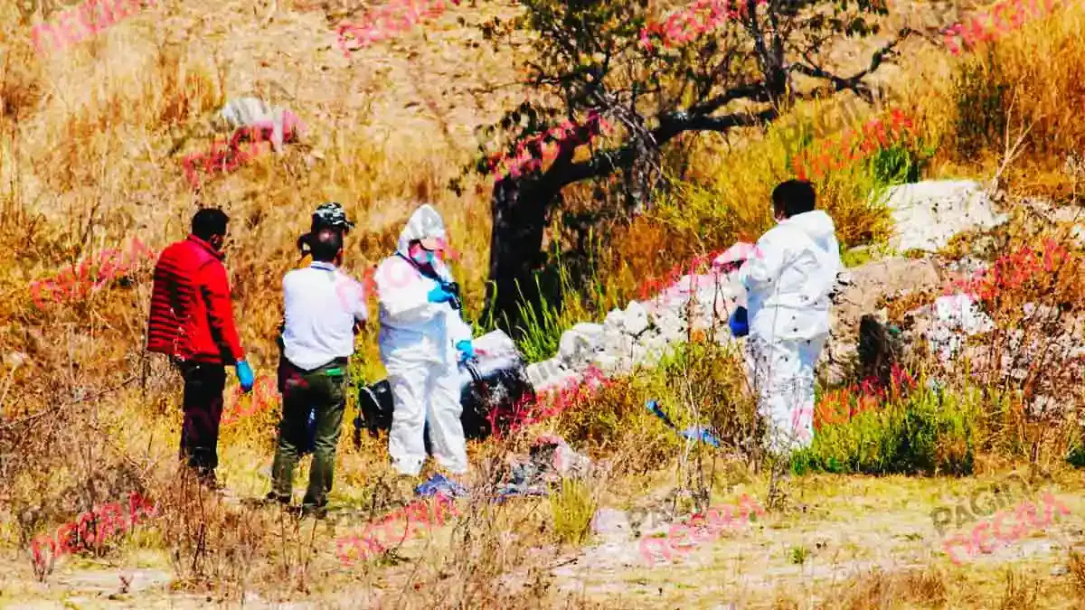 Hallan hombre encobijado en tambo entre Cuautlancingo, Puebla y Tlaxcala; se desconoce su identidad