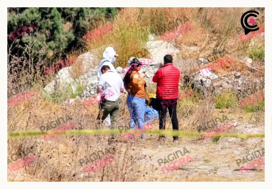Hallan hombre encobijado en tambo entre Cuautlancingo, Puebla y Tlaxcala; se desconoce su identidad