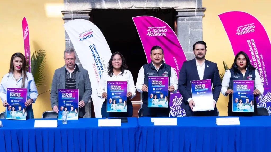 Feria del Empleo con Perspectiva de Género 2026 llega a San Andrés Cholula