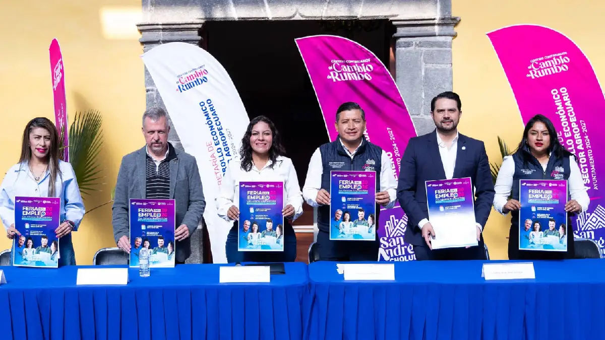 Feria del Empleo con Perspectiva de Género 2026 llega a San Andrés Cholula
