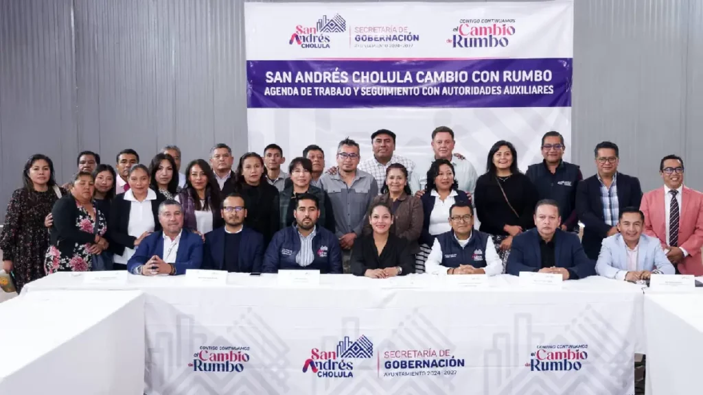 Comunidades unidas en San Andrés Cholula
