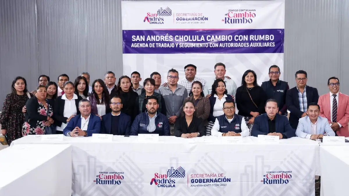 Comunidades unidas en San Andrés Cholula