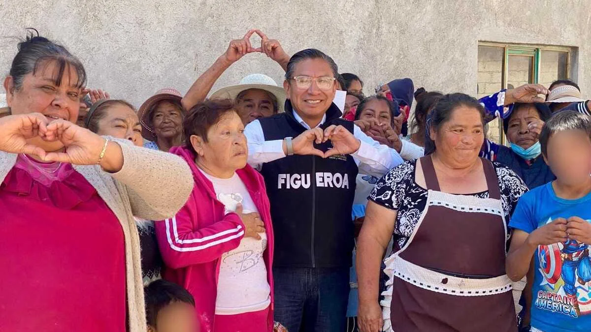Impulsa diputado José Luis Figueroa acciones de bienestar para pobladores del sur del municipio de Puebla