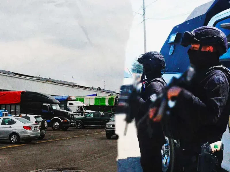Blindan la Central de Abasto Puebla tras disturbios del CJNG; comerciantes reportan baja afluencia de clientes