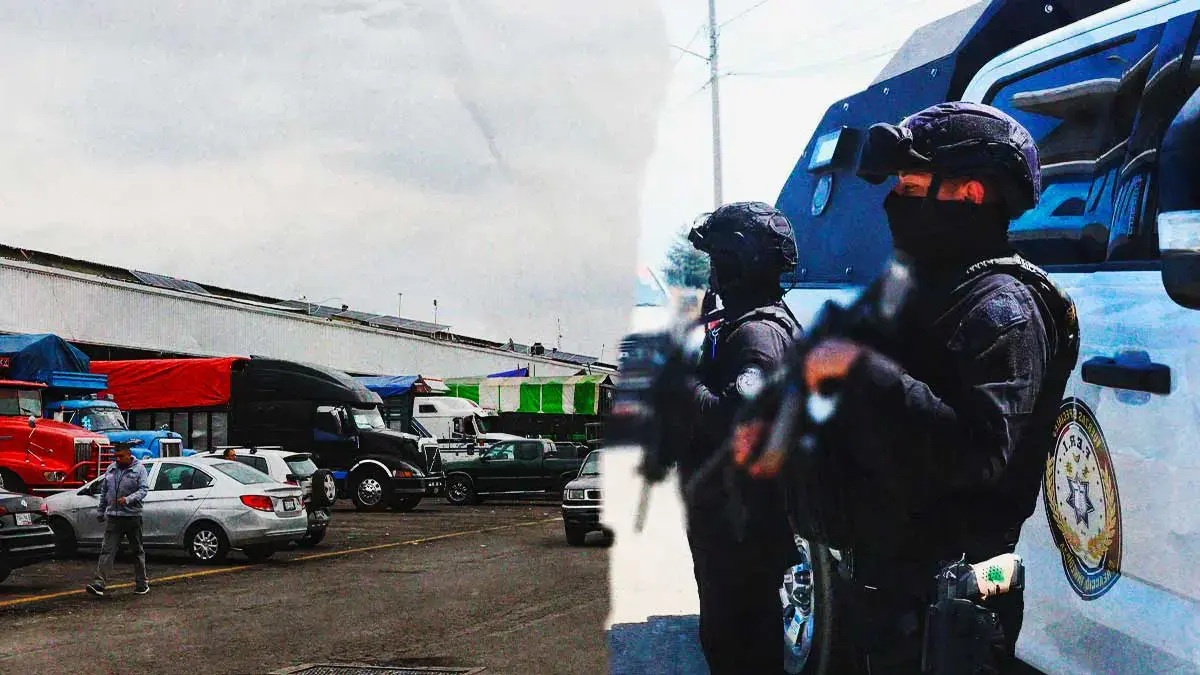 Blindan la Central de Abasto Puebla tras disturbios del CJNG; comerciantes reportan baja afluencia de clientes