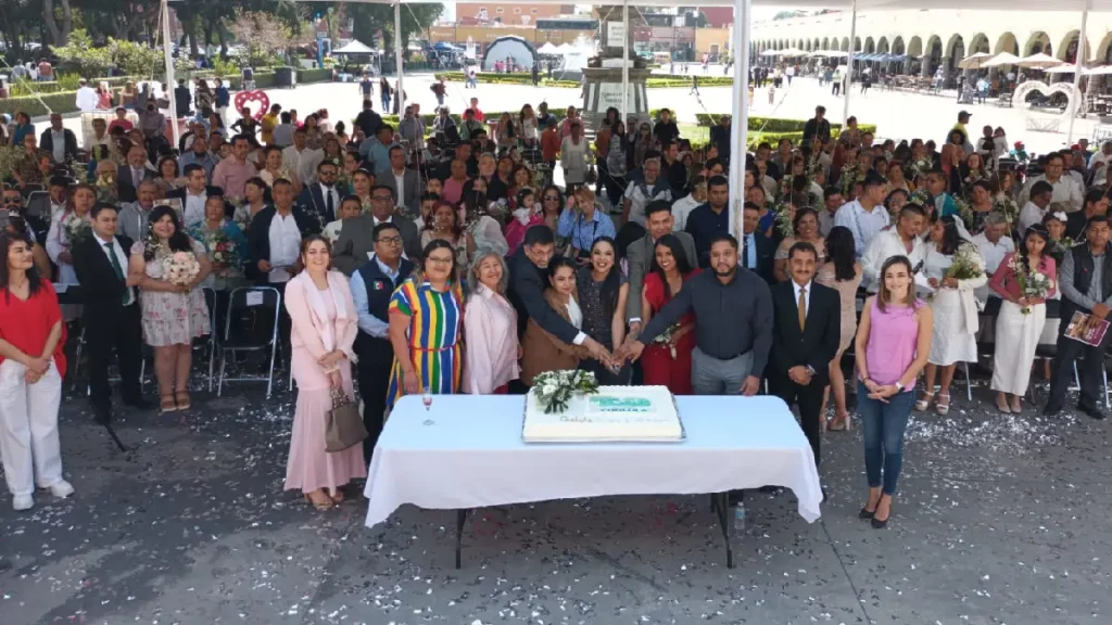 Tonantzin Fernández acompaña a parejas en el programa “Cholula le dice sí al amor”