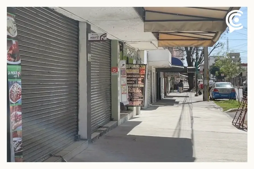 Negocios de Puebla reportan bajas ventas tras suspensión por actos de violencia del CJNG
