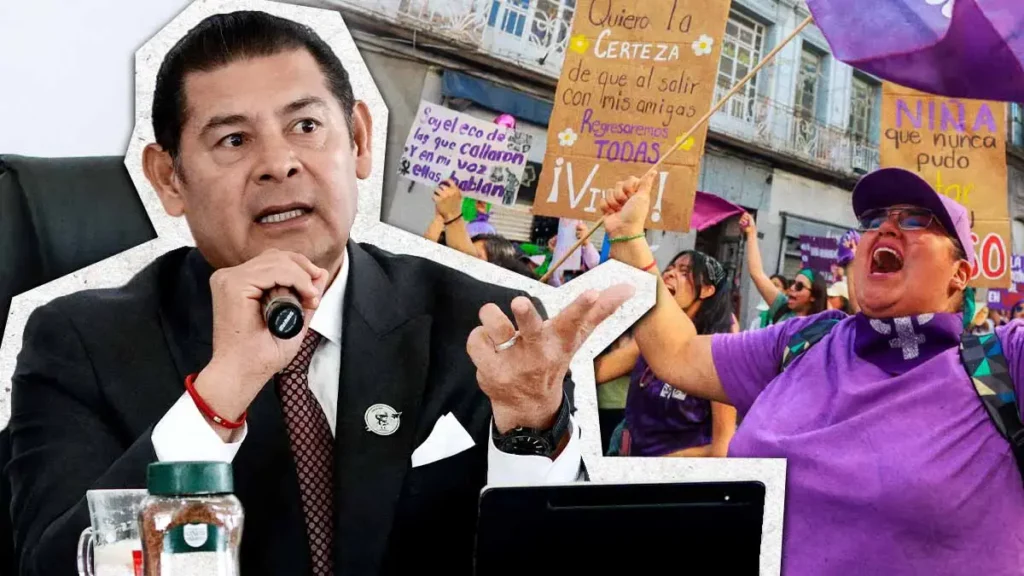 Gobierno de Puebla estará atento ante posibles infiltraciones en marchas del 8M: Alejandro Armenta