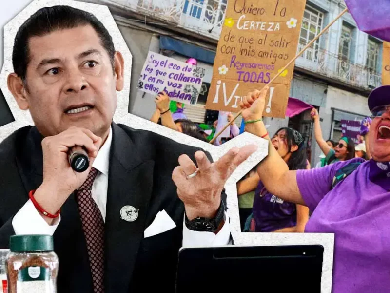 Gobierno de Puebla estará atento ante posibles infiltraciones en marchas del 8M: Alejandro Armenta
