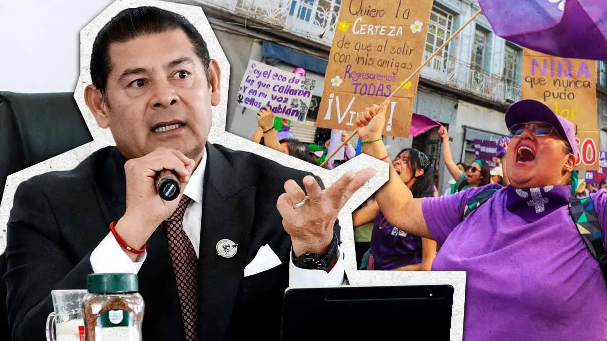 Gobierno de Puebla estará atento ante posibles infiltraciones en marchas del 8M: Alejandro Armenta