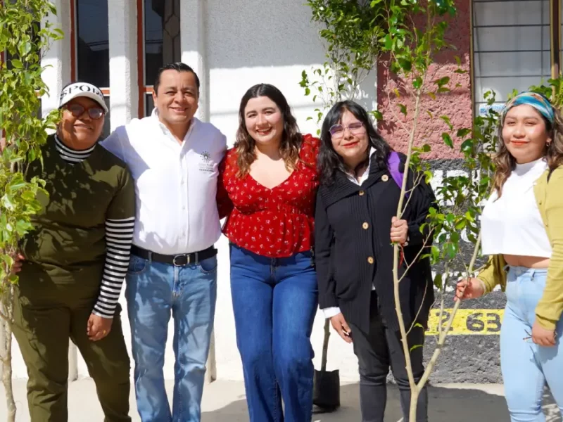 Alcalde Juan Manuel Alonso encabeza jornada de reforestación en Texmelucan