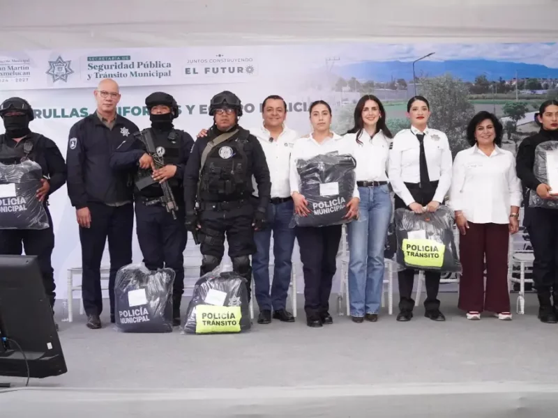 Con inversión histórica, gobierno de Juan Manuel Alonso fortalece la seguridad de Texmelucan