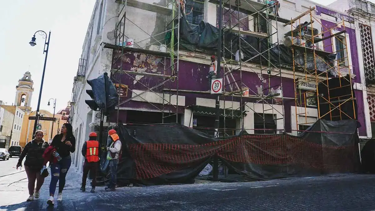 Aumenta 40% el interés por rehabilitar inmuebles del Centro Histórico de Puebla: Gerencia