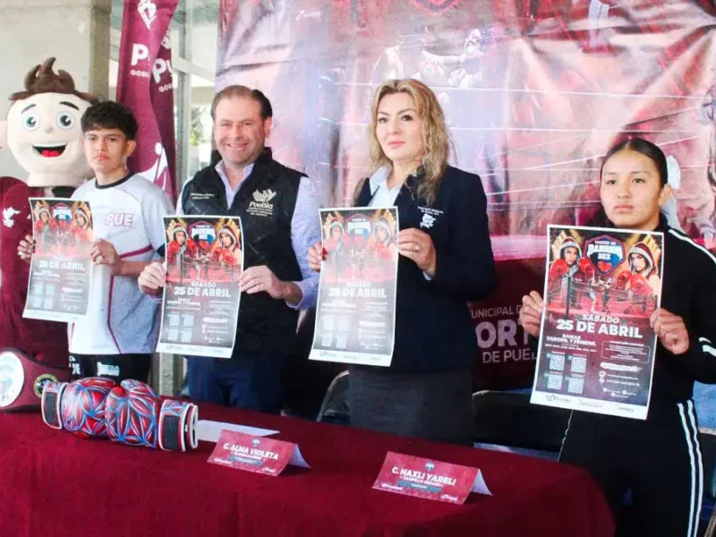 Ayuntamiento de Puebla proyecta 500 boxeadores en Torneo de Barrios 2026