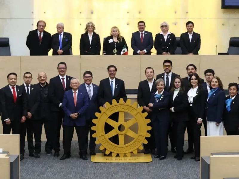 En la sede del Congreso del Estado se conmemoró el 121 aniversario de Rotary International