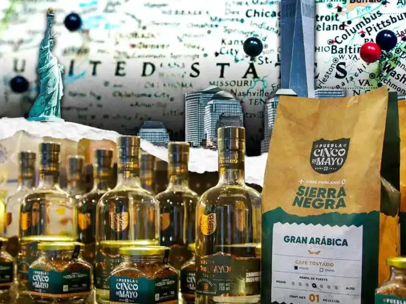 Llegan a Estados Unidos 38 toneladas de productos “Puebla Cinco de Mayo” para su venta