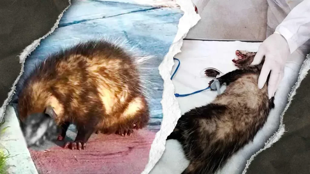 Denuncian ineficiencia del Instituto de Bienestar Animal de Puebla para rescatar tlacuache herido