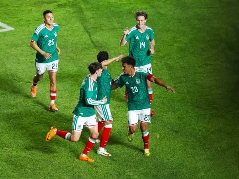 México golea a Islandia en partido amistoso en el Estadio Corregidora de Querétaro