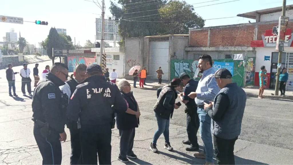 Ante la inconformidad en el servicio de agua potable en la zona, el Ayuntamiento de San Andrés Cholula acompaña a habitantes de Concepción Guadalupe en busca de soluciones