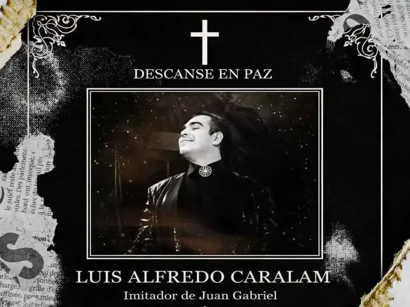 Murió Luis Alfredo, famoso imitador de Juan Gabriel en Puebla 