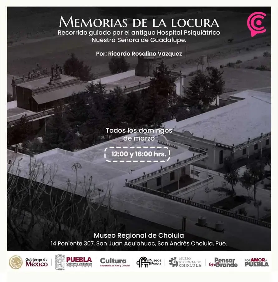 Antiguo hospital psiquiátrico de Cholula abre sus puertas a recorridos gratuitos; conoce fechas y horarios
