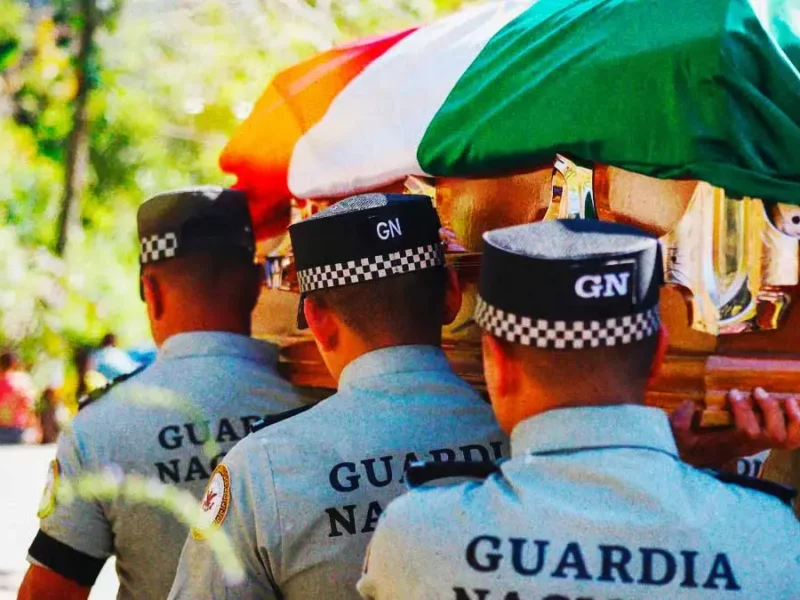 Despiden con honores a sargento poblano caído en operativo contra “El Mencho”
