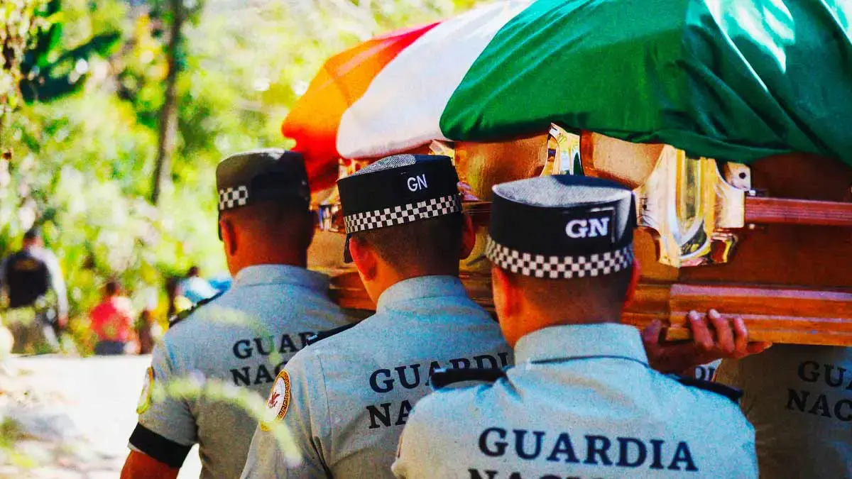 Despiden con honores a sargento poblano caído en operativo contra “El Mencho”