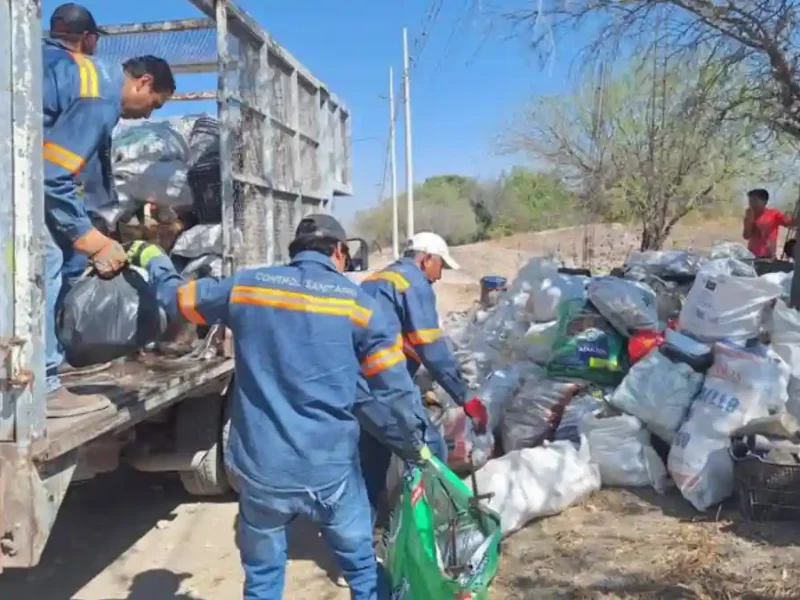Macro Jornada de Descacharrización en San Cristóbal Tepeteopan recolecta 53 toneladas en sus primeros días