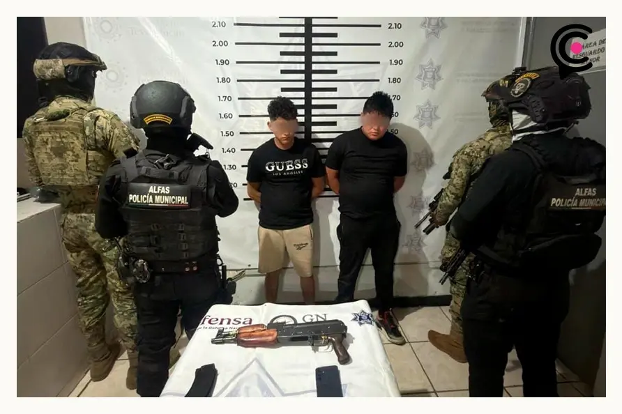 Caen dos de la “Operativa Barredora” en Texmelucan vinculados a cuerpo abandonado frente a presidencia
