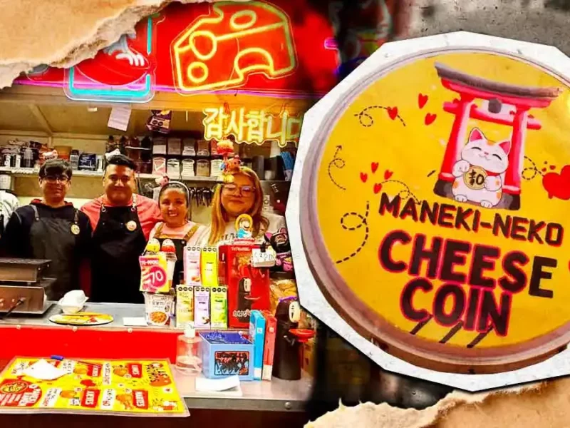 Conoce Maneki Neko, el food truck donde encontrarás las “cheese coins” en Puebla