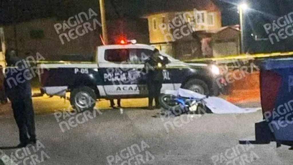 Sujetos en una camioneta mataron a balazos a un motociclista en Acajete, Puebla
